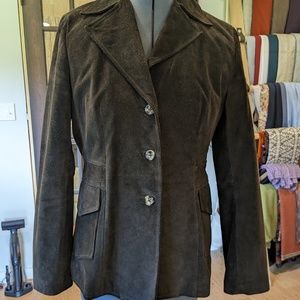 Banana Republic Suede Jacket Medium